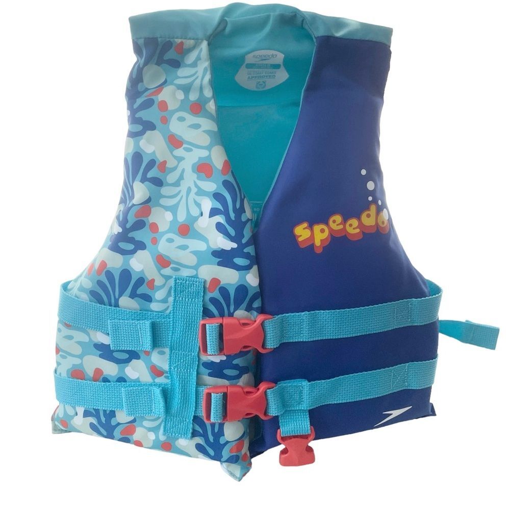 Speedo Unisex-Child Swim Blue Flotation Life Vest